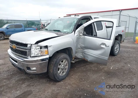 2013 Chevrolet Silverado 2500Hd Lt из США, поврежденный, VIN 1GC2KXCG1DZ270392